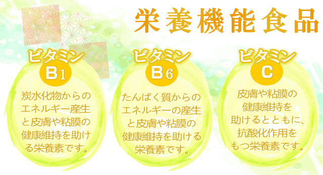 栄養機能食品のはたらきとは